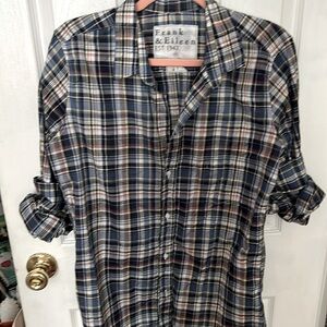 Frank & Eileen Barry Plaid Shirt XL